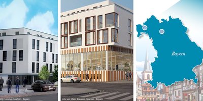 Captiva erwirbt von KRE Group 2 Neubauquartiere in Bayern